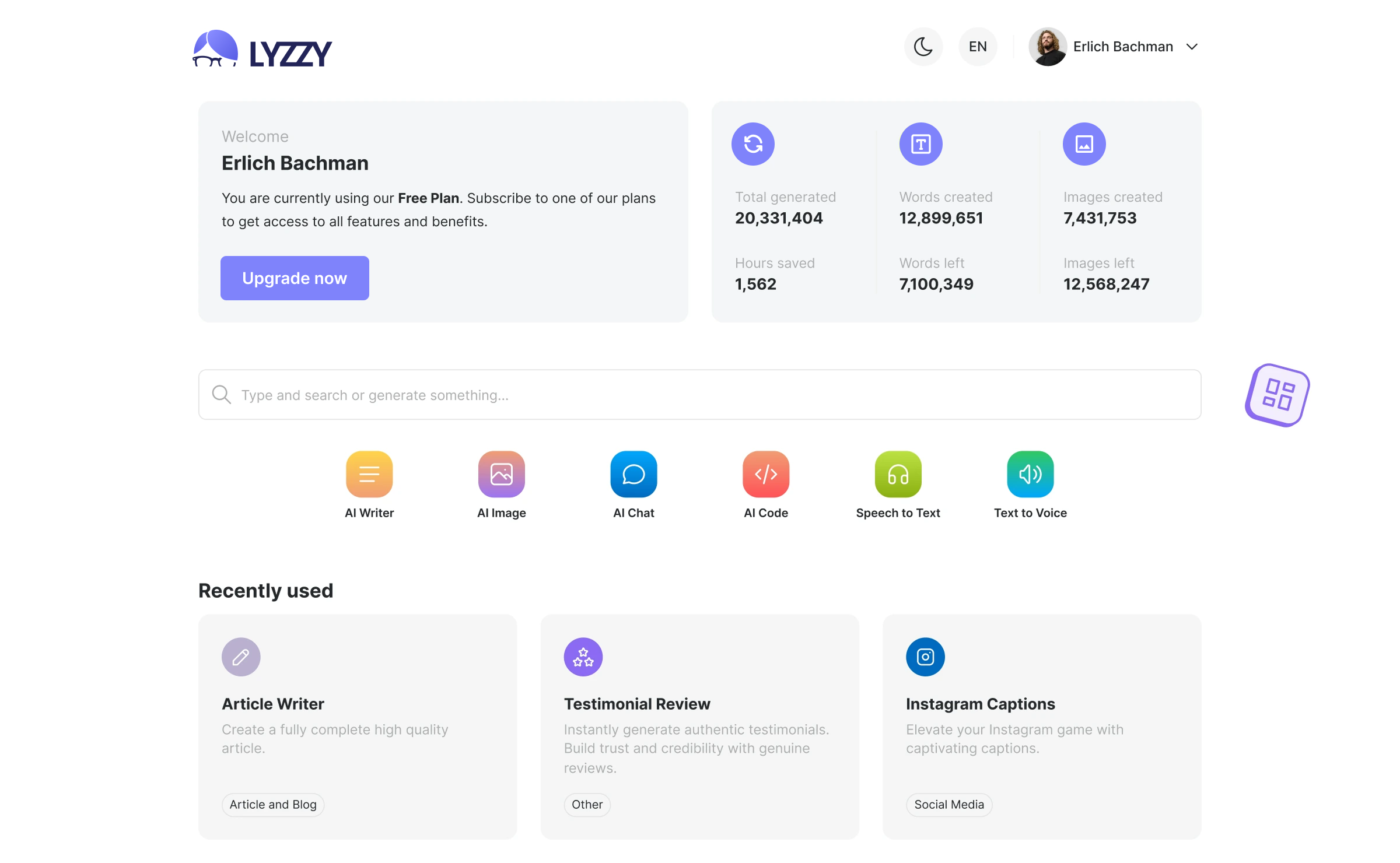 Application preview